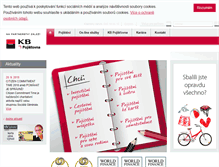 Tablet Screenshot of kb-pojistovna.cz